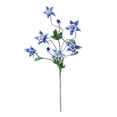 thumbnail image 1 of Yesbay Faux Columbine Flower Artificial Flowers with Bendable Stems Realistic Fake Flower Stem for Home Wedding Bouquets Decor, 1 of 8