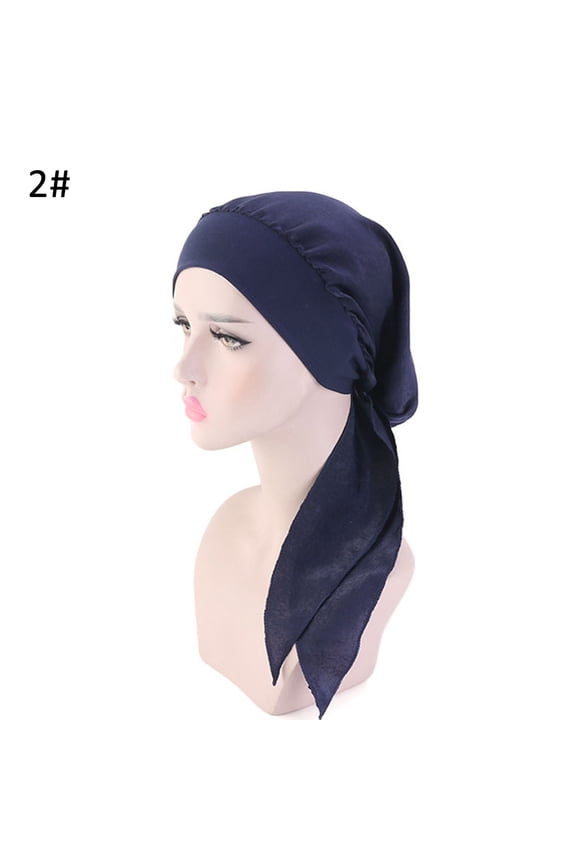 Floral Print Women Elastic Turban Hat Head Scarf Bandana Headwear&nbsp;Pirate Cap