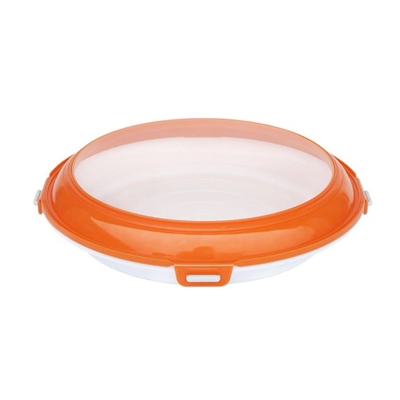 Yesbay Food Preservation Tray with Vacuum Sealed Lid Stackable Reusable Food Storage Container Fridge Storage Case