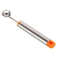 thumbnail image 1 of Yesbay Fruit Scoop Stainless Steel Fruit Melon Ball Maker Scoop Ice Cream Spoon Kitchen Gadget Tool, 1 of 8