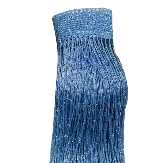 Yesbay Glitter Door Strings Curtain Doorway Window Bedroom Living Room Divider Blind Fringe Panel Wedding Party Hanging Decorative Tassel Screen Backdrop