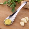 thumbnail image 1 of Yesbay Household Stainless Steel Ginger Grater Garlic Lemon Grinding Spoon,Silver, 1 of 8