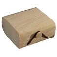 thumbnail image 1 of Yesbay Jewelry Box Natural Birch Bark Wooden Portable Mini Travel Earphone Small Items Holder Container Home Supplies, 1 of 7