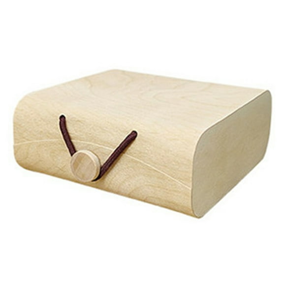 Yesbay Jewelry Box Natural Birch Bark Wooden Portable Mini Travel Earphone Small Items Holder Container Home Supplies