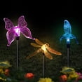 thumbnail image 1 of Yesbay Lawn Light Decorative Solar Powered Plastic Animal Shape LED Outdoor Lamp Stake Pile for Garden,Hummingbird#, 1 of 8