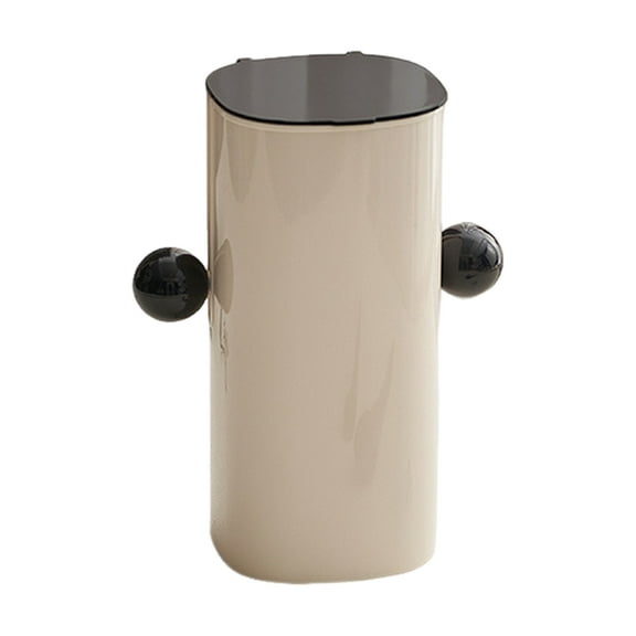 Yesbay Makeup Brush Holder with Dustproof Cover Four Compartments Design Cosmetic Brush Organizer