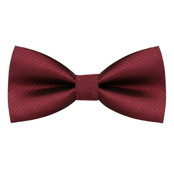 Yesbay Men Bow Tie Formal Business Style Satin Smooth Party Banquet Wedding Groom Bow Clothes Accessories