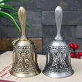 thumbnail image 1 of Yesbay Metal Tone Alloy Hand Bell Lucky Jingle Multi-Purpose Accessory,Golden, 1 of 7