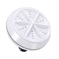thumbnail image 1 of Yesbay Mini Washing Machine Rotating Ultrasonic Turbine Washer with USB Cable,White, 1 of 5