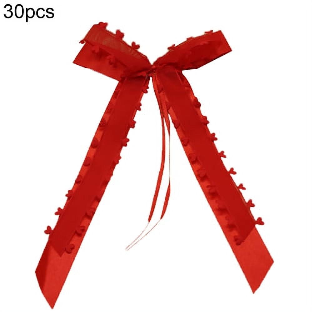 VILLCASE 2pcs Flower Lace Trim Ribbon Belts for Women Tiny Flowers for  Crafts Polyester Trim Ribbon Hair Ties for Women Red Cami Flowers Ribbon