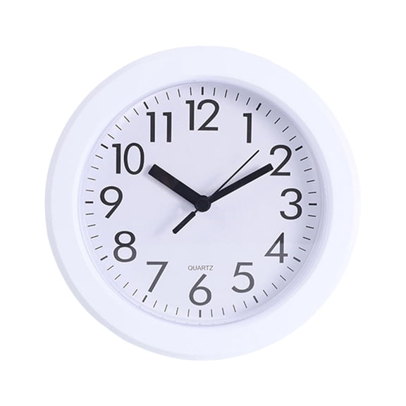 Yesbay Modern Wall Clock Large Numerals Design Easy-to-Read Battery Operated Silent Non-Ticking Decorative Hanging Clock
