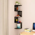 thumbnail image 1 of Yesbay Multi-layer Wall Shelves High Stability Strong Load-bearing Floating Shelves Corner Bookshelves, 1 of 7