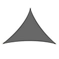 thumbnail image 1 of Yesbay Outdoor Sun Shade Sail with Carabiner UV Blocking Triangle Canopy Permeable Breathable Heavy Duty Deck Backyard Patio Shade Cover, 1 of 8