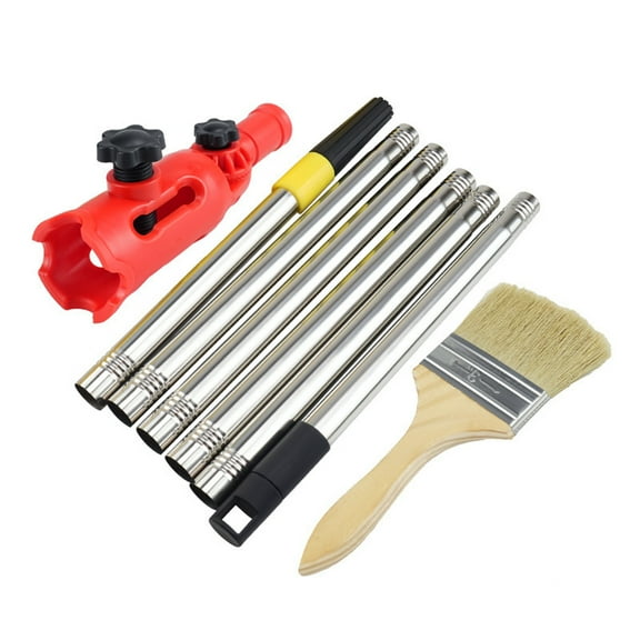 Yesbay Paint Brush Extender Multi-Angle Rotation Universal Paint Edger Brush Extender Handheld Painting Tool Set