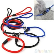Yesbay Pet Dog Nylon Rope Training Leash Slip Lead Strap Adjustable Traction Collar