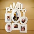 thumbnail image 1 of Yesbay Plastic Family Photo Frame Wall Hanging Picture Holder Display Home Room Decor,Family Photo Frame-White, 1 of 7