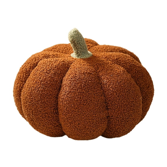 Yesbay Plush Pumpkin Pillows Soft Throw Pillow Halloween Thanksgiving Aesthetic Autumn Cushion