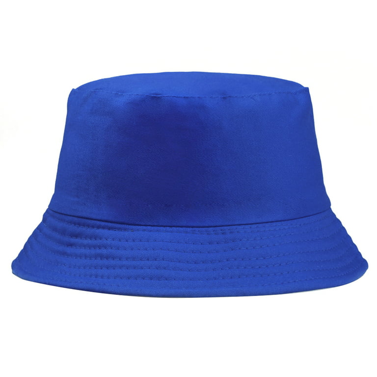 Yesbay Portable Folding Fisherman Sun Hat Outdoor Men Women Bucket Cap,Blue, Adult Unisex, Size: One Size