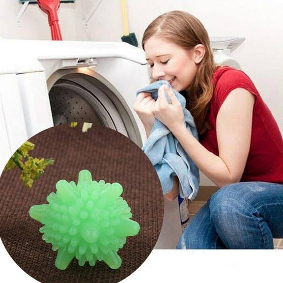 Yesbay Reusable Washing Machine Cleaning Remove Stains Clothes Wash Laundry Ball-Random