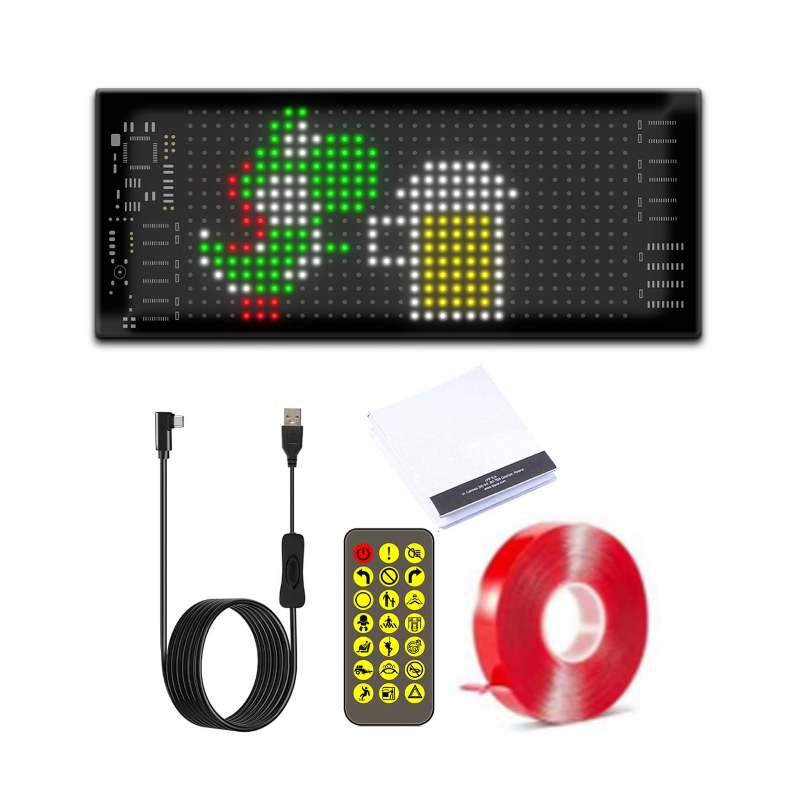 Yesbay Scrolling LED Display Programmable Flexible for Matrix Panel ...