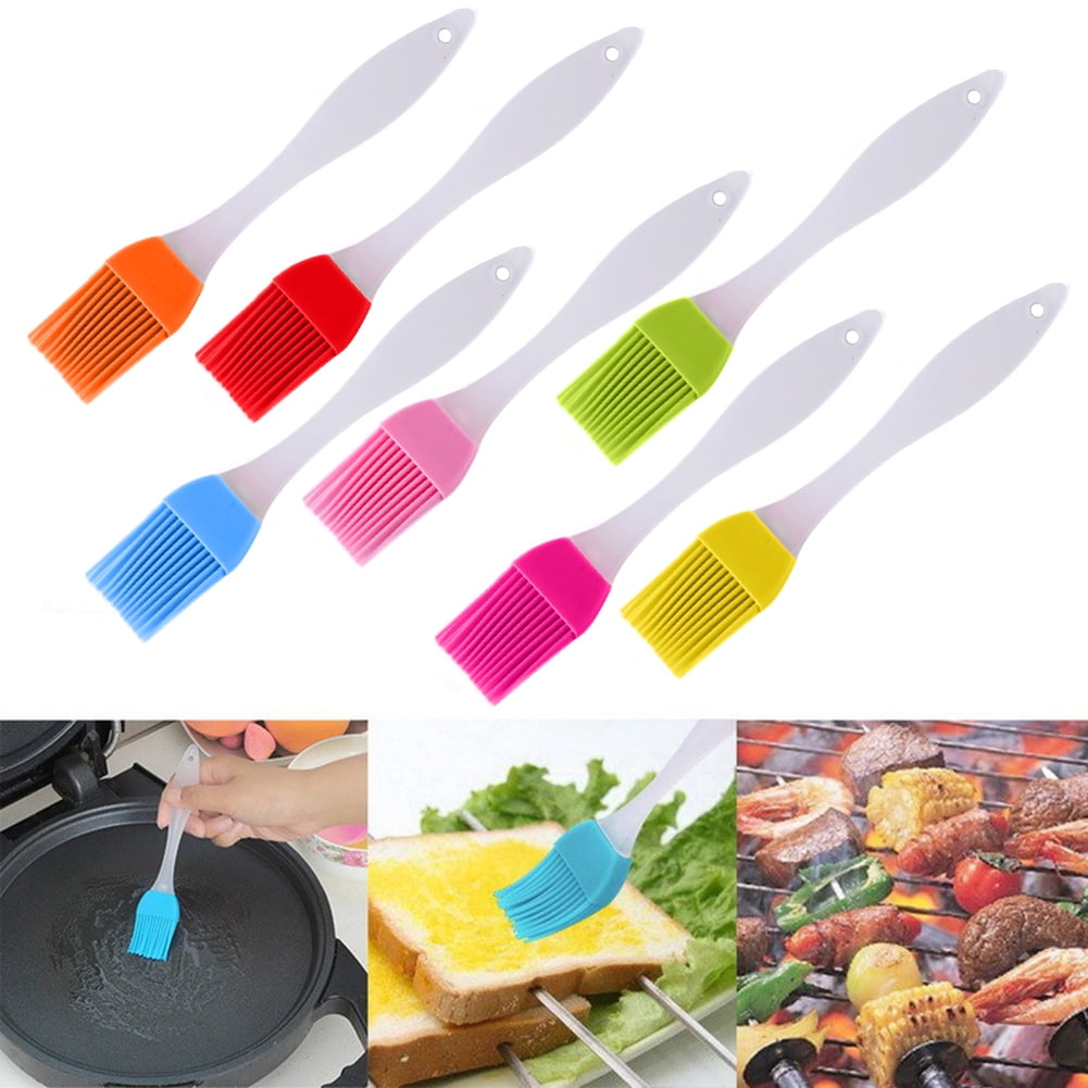 Yesbay Silicone BBQ Sauce Oil Brush Handle Cake Butter Pastry Cook