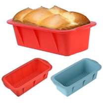 Yesbay Silicone Bread Mold Nonstick BPA Free Baking Pan for Homemade Loaf Cake Toast Meatloaf Food-Grade Easy Demold Reusable Kitchen Accessory