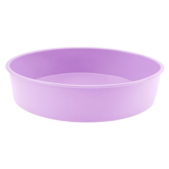 Yesbay Silicone Cake Mold 10 Inch Heat Resistant DIY Round Shaped Pastry Mould for Kitchen