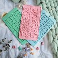 thumbnail image 1 of Yesbay Silicone Chocolate Cake Mould Alphabet Silicone Baking Mold DIY Baking Mould for Home Baking Cake Candy Biscuit Dessert, 1 of 7
