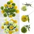 thumbnail image 1 of Yesbay Simulation Dandelion Simulated Party Decor Green Plastic Fake Artificial Flower for Home Yellow, 1 of 8