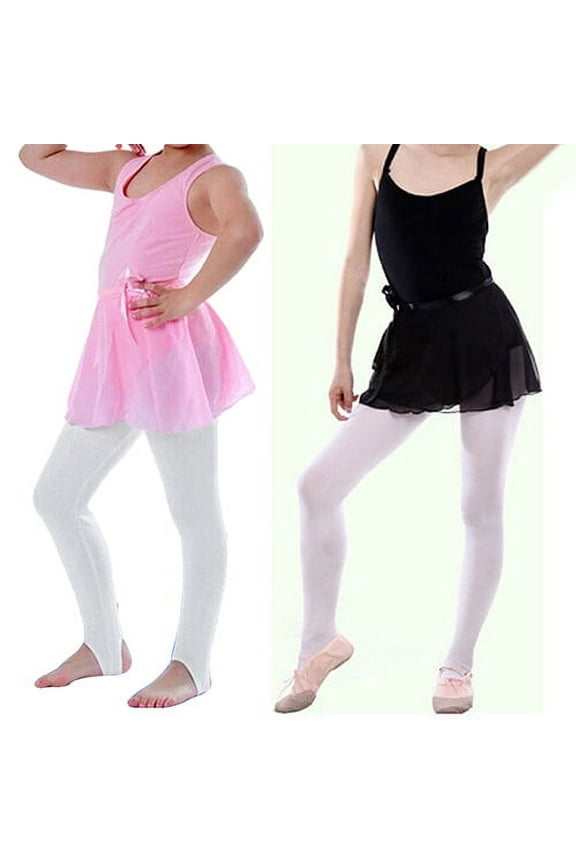 Skirt,Candy Color Girl Kids Ballet Chiffon Tutu Dance Princess Skirt Dancewear Black