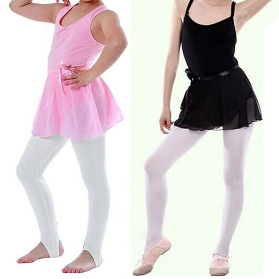 Yesbay Skirt,Candy Color Girl Kids Ballet Chiffon Tutu Dance Princess Skirt Dancewear Pink