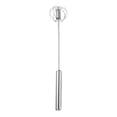 thumbnail image 1 of Yesbay Stainless Steel Semi-Automatic Eggbeater Hand Push Egg Whisk Mixer Milk Frother Mixer Whisk for Quick Stirring Whisking Beating, 1 of 7