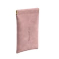 thumbnail image 1 of Yesbay Storage Pouch Automatic Closing Large Capacity Built-in Fluff Storing Faux Leather Glasses Bag for Home, 1 of 7