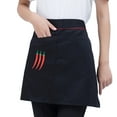 thumbnail image 1 of Yesbay Striped Chili Design Kitchen Cooking Restaurant Bakery Waist Half Apron Cover-8#, 1 of 8