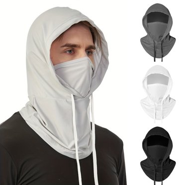 Unbranded Men's Thermal Fleece Balaclava – Black, One Size, Face Mask For Skiing Hiking & Winter Sports