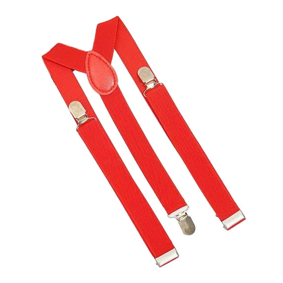 Yesbay Unisex Strap Suspenders Y-Back Braces Wedding Suit Adjustable Strap Party Daily Accessory