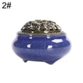 thumbnail image 1 of Yesbay Vintage Ceramic Incense Burner Holder Meditation Buddhist Zen Censer Home Decor,Ceramic Censer, 1 of 8