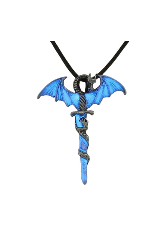 Vintage Glow In The Dark Cross Pendant Necklace Luminous Halloween Jewelry