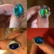 Yesbay Vintage Unisex Mood Changing Color Ring Adjustable Temperature Control Band