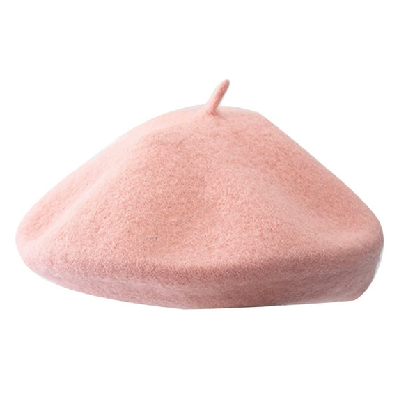 Yesbay Vintage Women Autumn Winter Warm Woolen Beret Hat Cap Gift