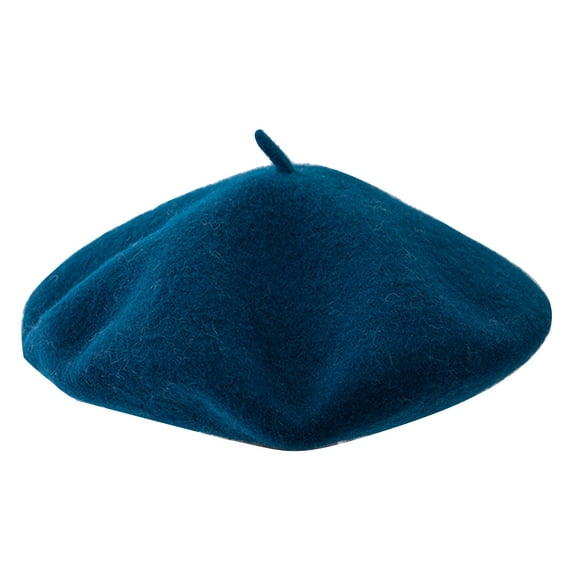 Yesbay Vintage Women Autumn Winter Warm Woolen Beret Hat Cap Gift