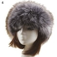 thumbnail image 1 of Yesbay Women Autumn Winter Faux Fur Thickened Hat Outdoor Cold-proof Warm Plush Beanie, 1 of 8