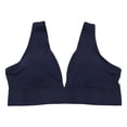 thumbnail image 1 of Yesbay Women Bra Deep V Neck Push-up Wireless Elastic Great Support 3/4 Cup Sweat Absorption Vest Type Yoga Jogging Daily Wear Bra, 1 of 8