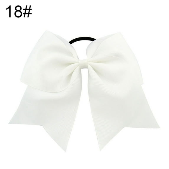 Yesbay Women Elastic Big Bowknot Ring Rope Ponytail Holder Hair Accessories