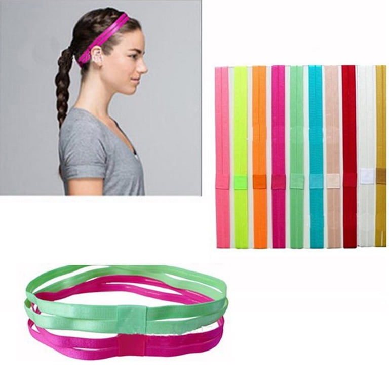 Yesbay Women Girl Double Band Anti-Slip Sports Yoga Elastic  display picture 2