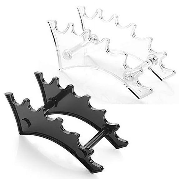 Yesbay Women Makeup Pen Pencils Display Frame Blusher Brush Holder Stationery Stand Rack,Black