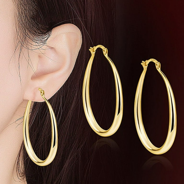Hoop type earrings shop