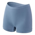 thumbnail image 1 of Yesbay Women Safety Pants High Elasticity Ice Silk Seamless Anti-exposure High Waist Quick Dry Mini Skirt Inner Shorts Yoga Shorts Underpants, 1 of 8