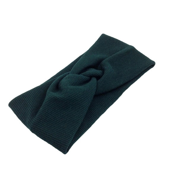 Yesbay Women Solid Color Crossed Headband Stretch Yoga Hair Band Hair Accessory