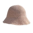 thumbnail image 1 of Yesbay Women Straw Sun Hat Woven Bucket Hat Foldable Fishing Hat Sun Beach Hat Summer Travel Hiking Vacation Bucket Hat Women Fashion Accessories, 1 of 8